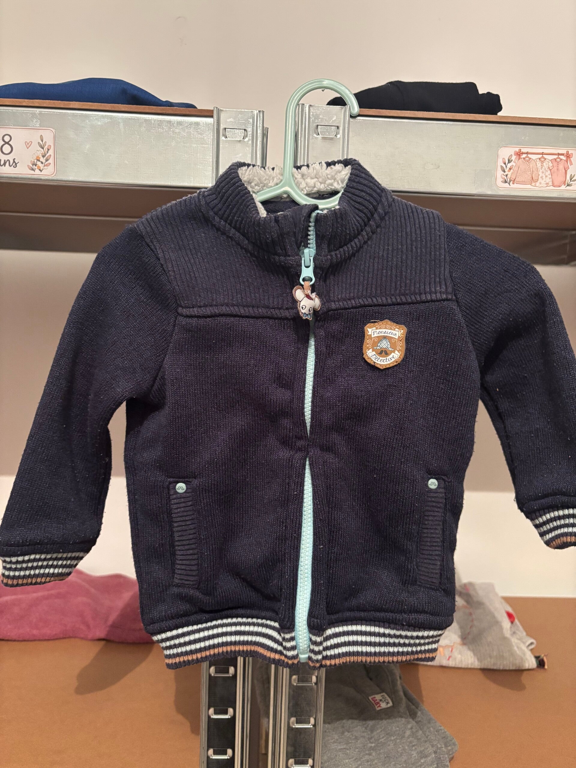 Veste zippé