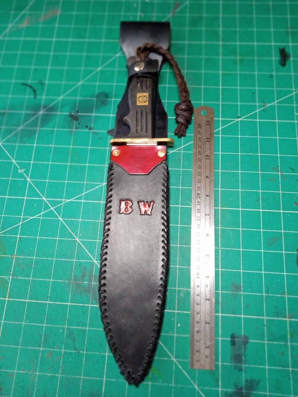 Custom knife sheaths