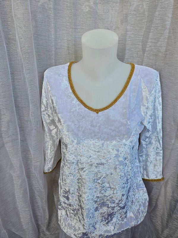 Velour blanc