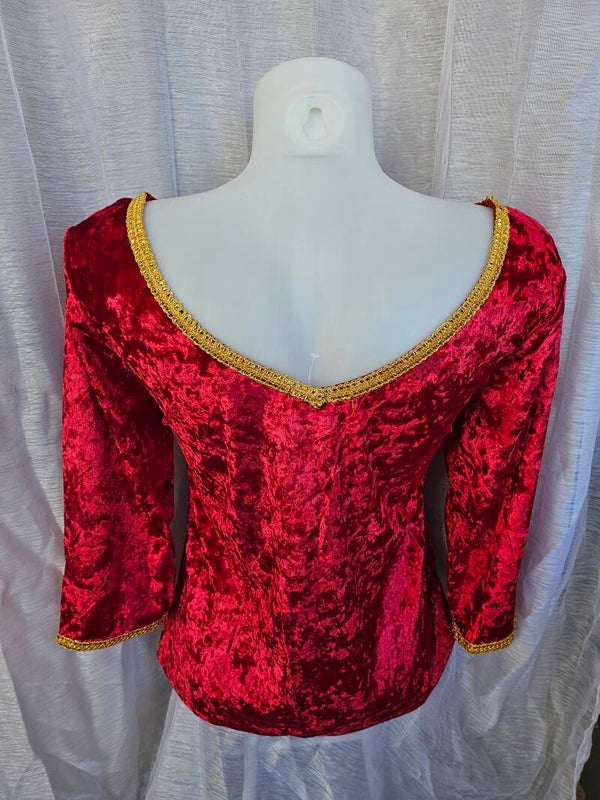Velour rouge