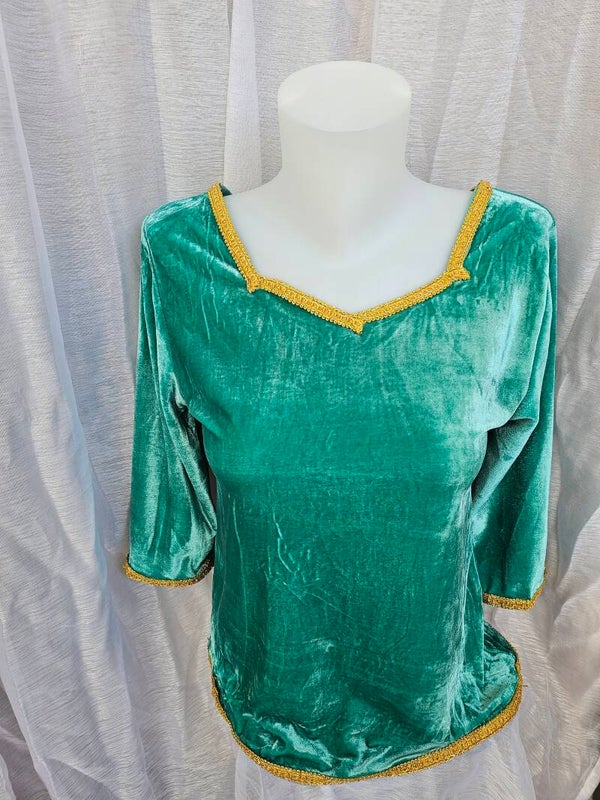 Velour vert deau