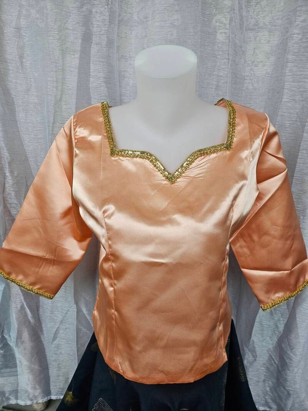 Satin pêche