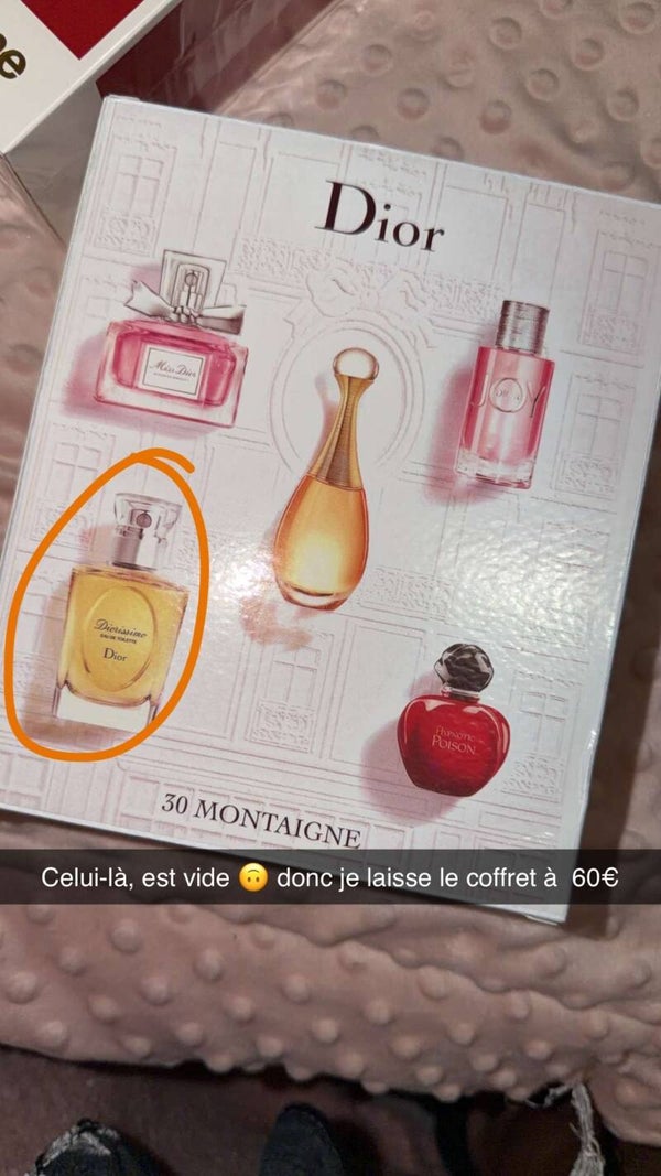 Coffret dior