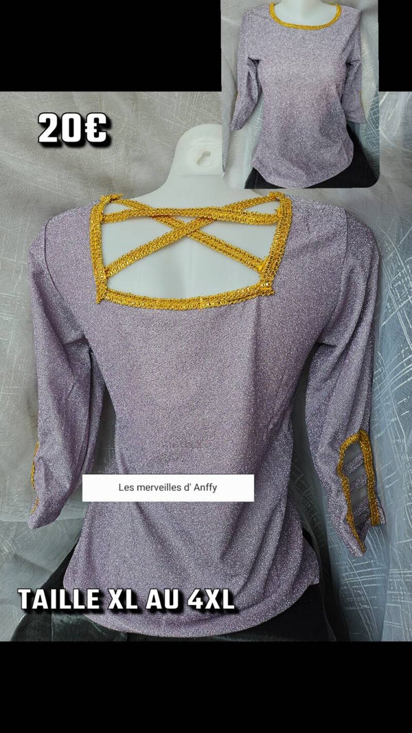 Body brillant lilas
