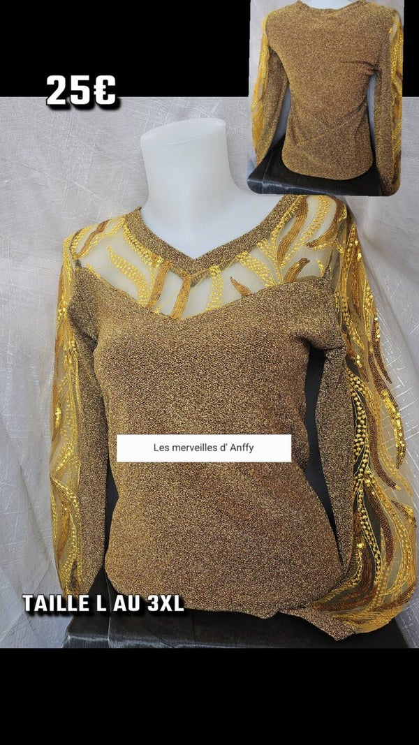 Body brillant  doré