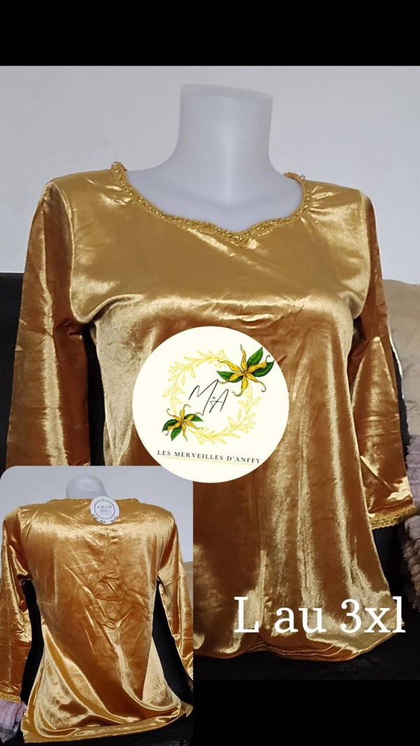 Nouveau Body doré
