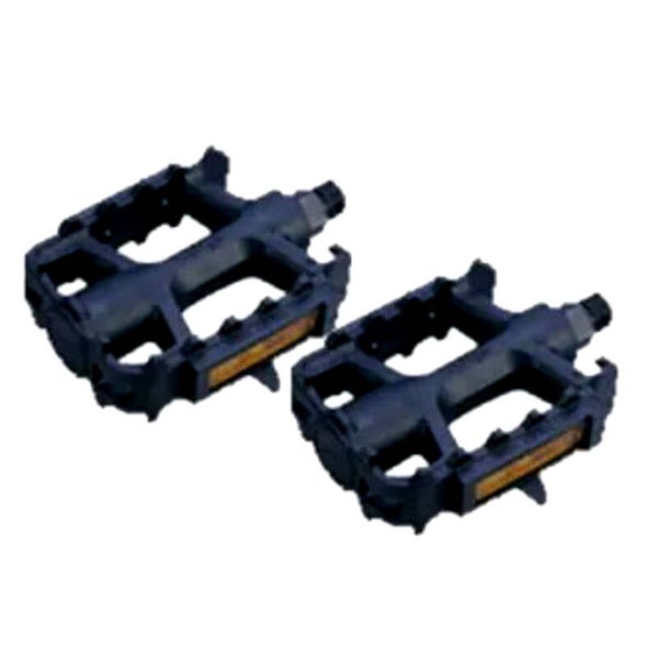 Resin MTB general purpose Bike Pedals Black 9/16"