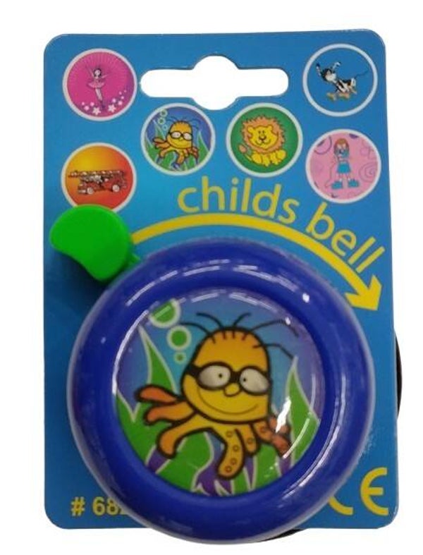 KID'S BICYCLE BELL OCTOPUS #682 OCTO