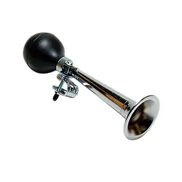 Bulb Horn Chrome Plated 9"
