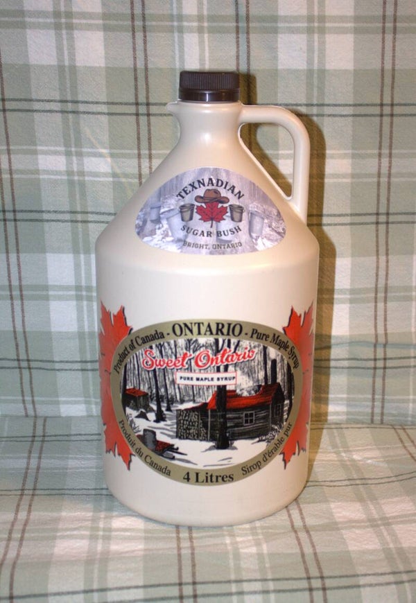 Maple Syrup 4 litre Jug