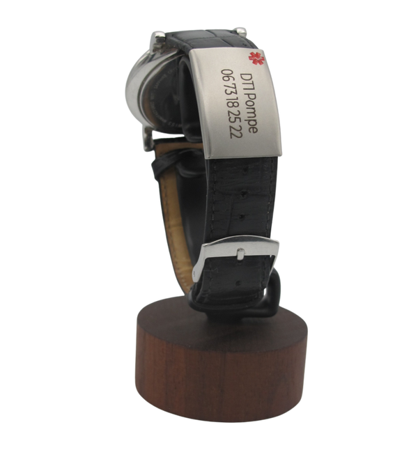 DOC Timi - Passant  pour montre 18 mm- Gravure 2 lignes