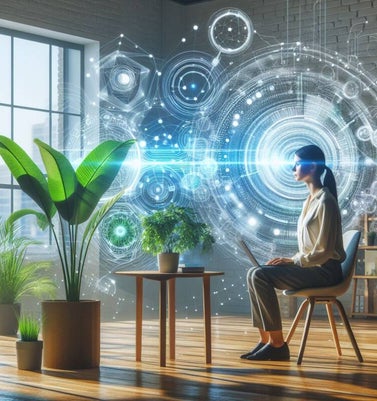 AI Picture Energy Woman SenseanBrain.ch