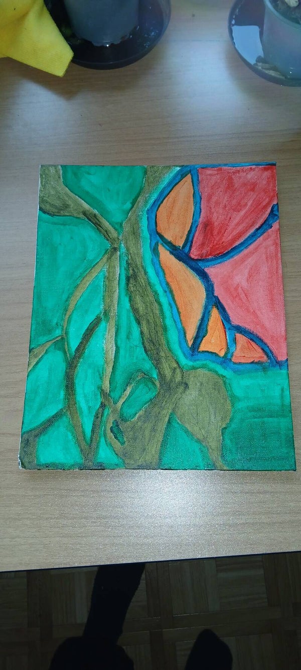 Peinture abstraite médiumnique : la croisée des mondes