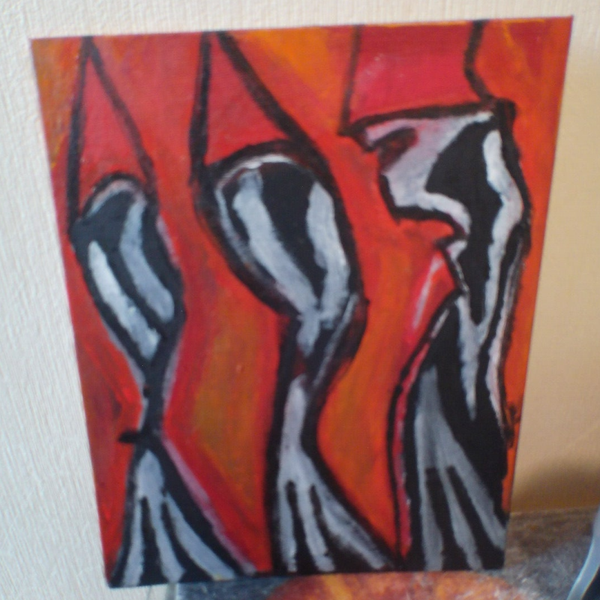 Peinture abstraite médiumnique