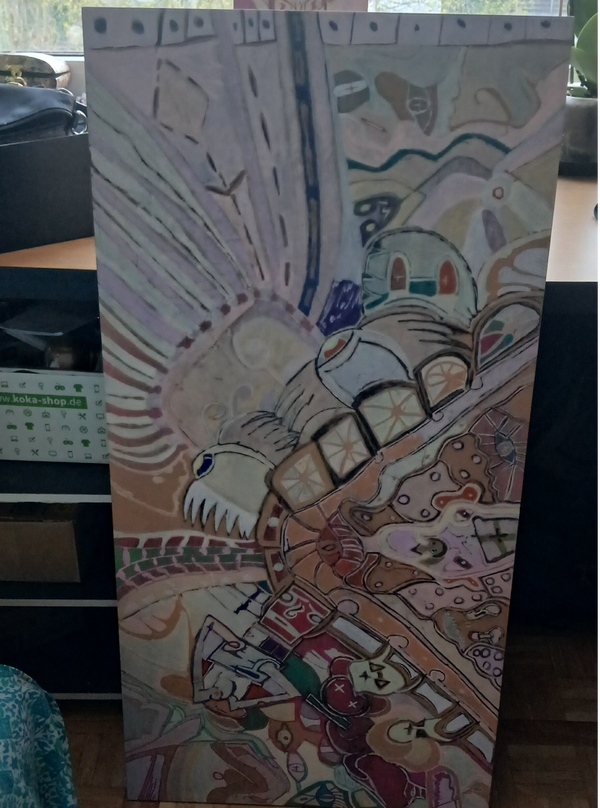 Peinture inspirée : le manque