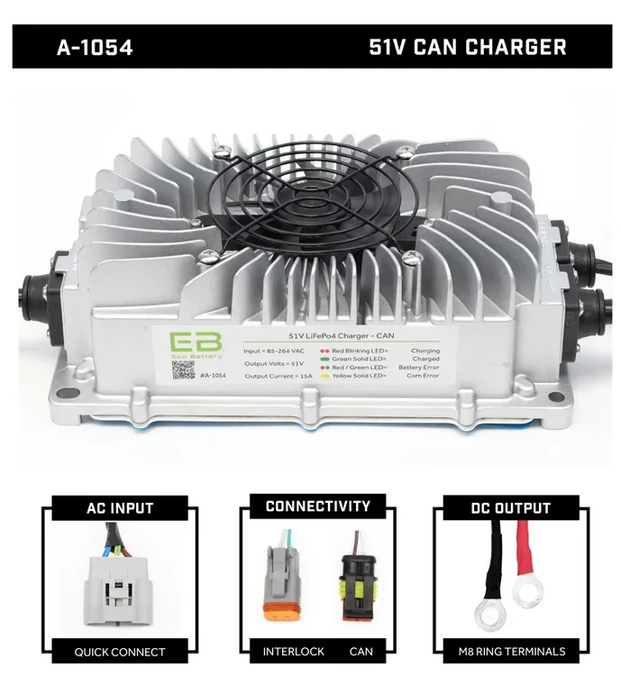 51V CAN Charger (Quick Connect)