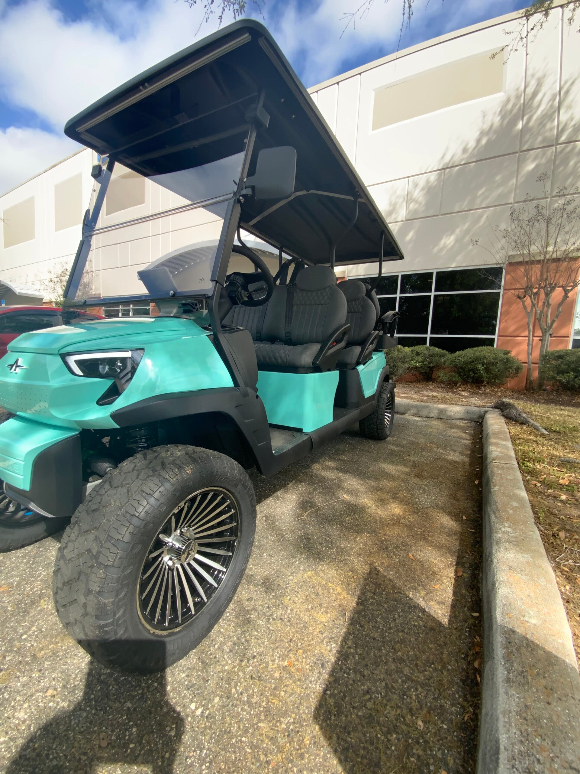 2026 Atlas 6L Golf Cart Teal