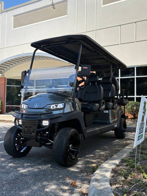 2026 Royal EV Crown C6 – 48V Lithium Gunmetal