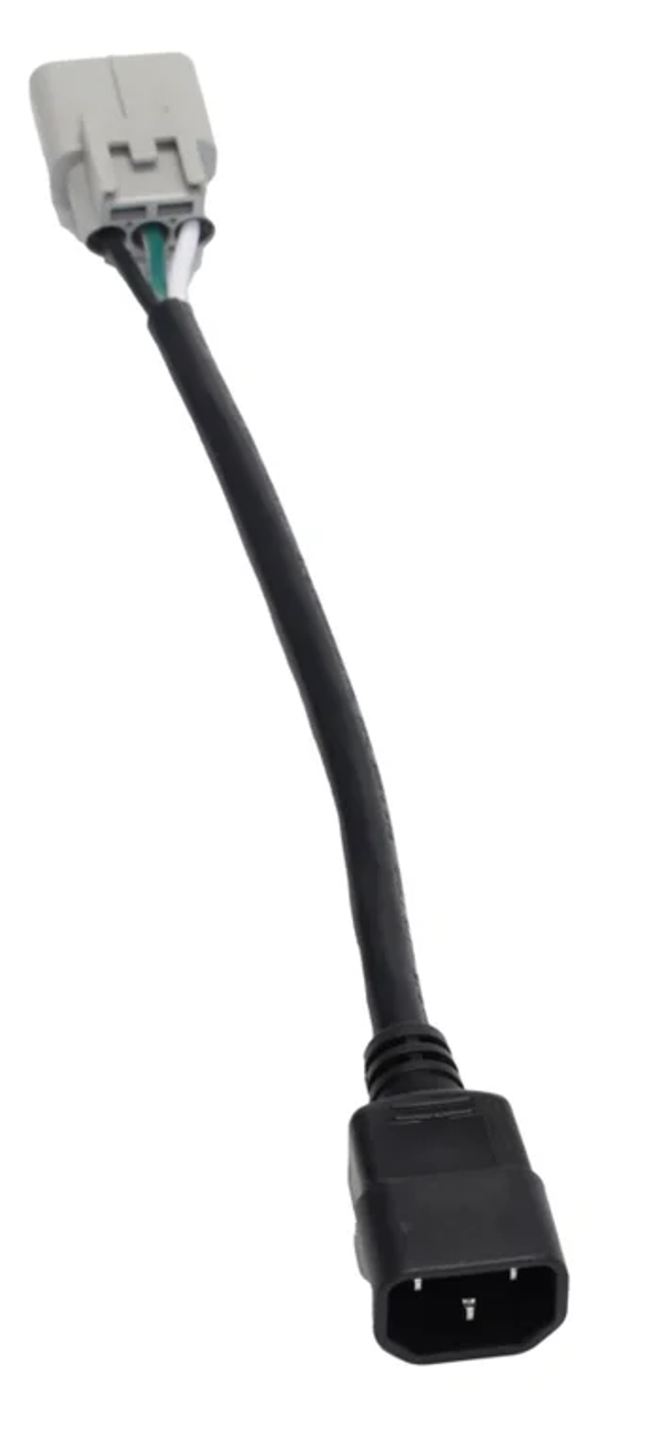 Eco Charger Port Jumper (C14 to Locking Quick Connect Male)