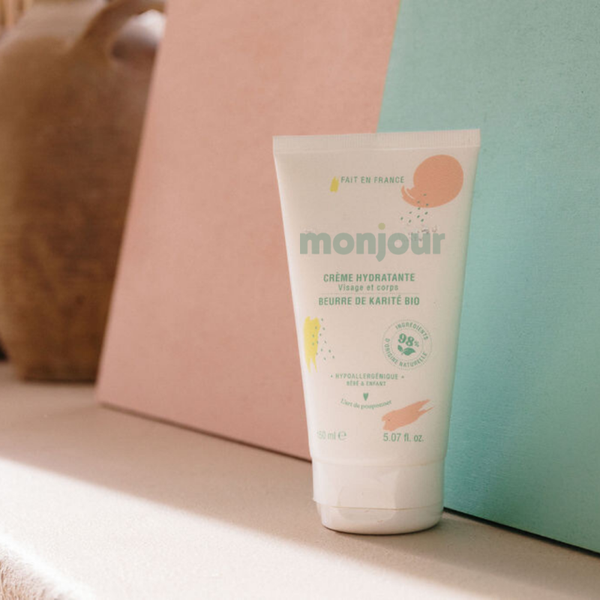 Crème hydratante bébé Monjour – 150 ml