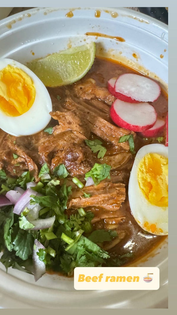 Surf and turf birria ramen