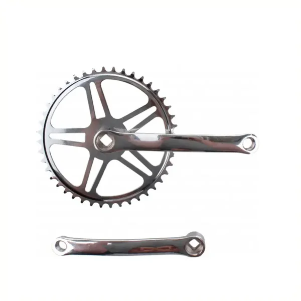 FALKX stalen crankstel 44T – 170 mm – spieloos – zilver
