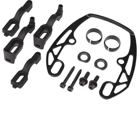Magura Adapter set evo2 cpl zwart hs11 hs22 hs33