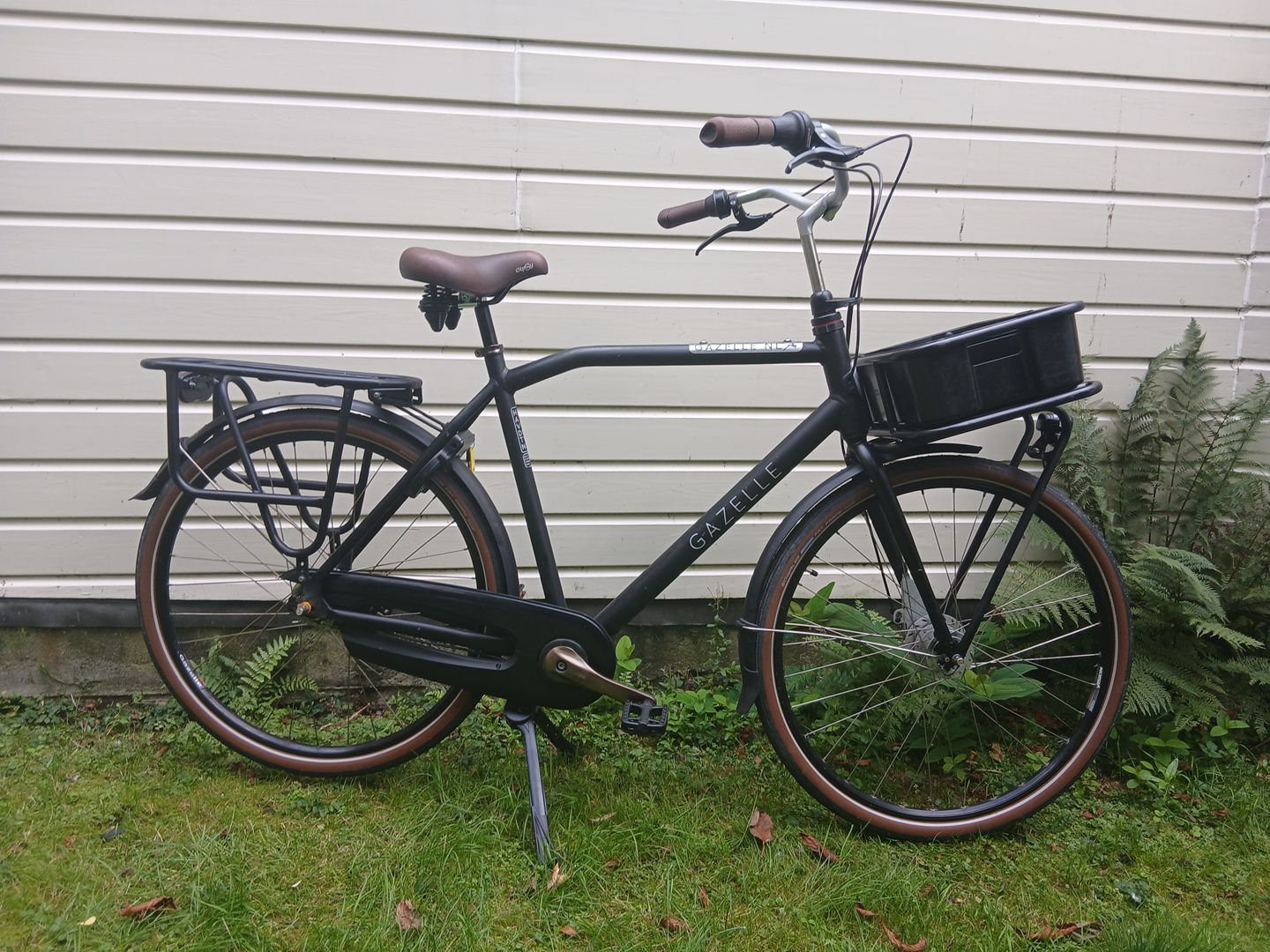 Gazelle NL Heren nexus 7 versnelling mat zwart Tweedehands