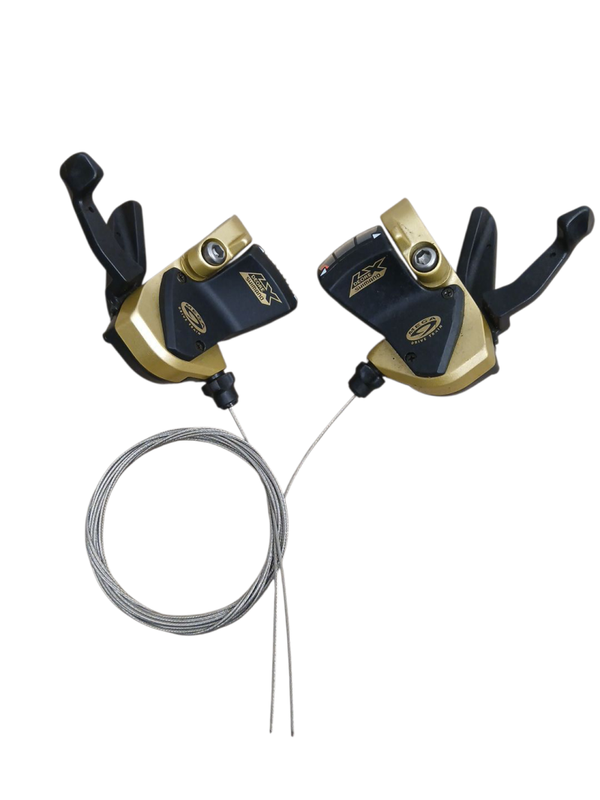 Shimano Deore LX ST‑M570 – 3×9 Trigger Shifter (Goud