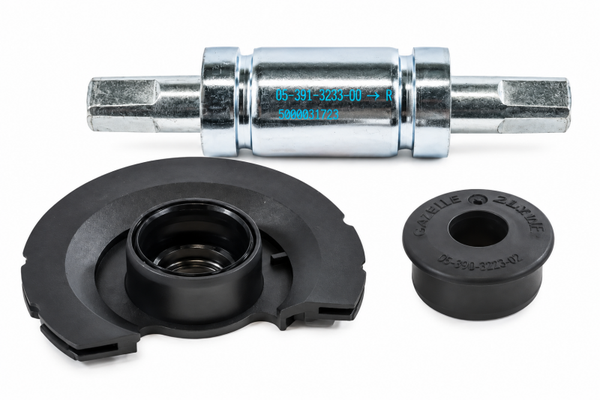 Gazelle Trapas 128 mm met Kettingkastbeugelring 2-Line – JIS Vierkante As