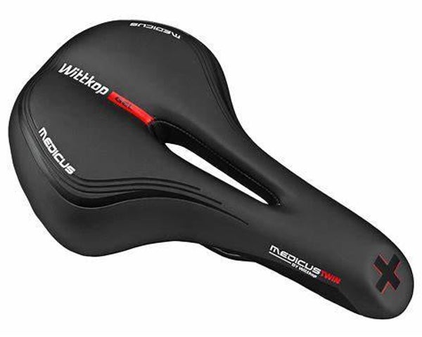 Wittkop Twin Medicus 1.0 Gel Fietszadel – Heren – Trekking – Zwart