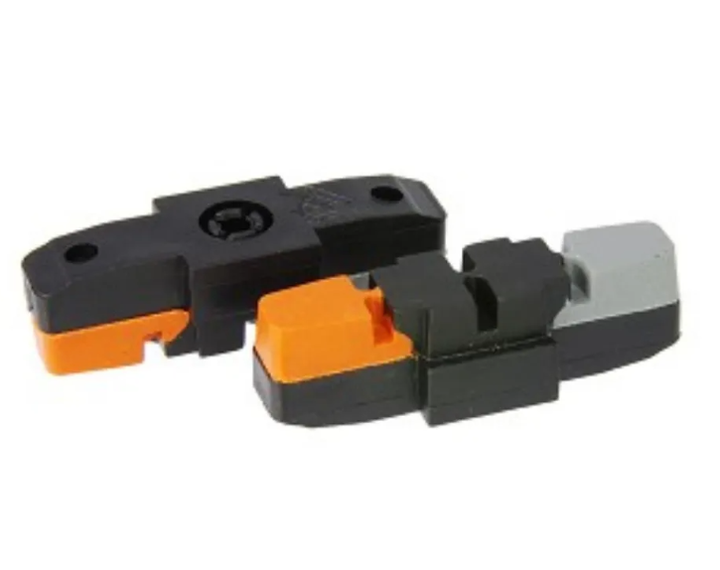 Saccon Hydraulische Remblokken – Magura Compatible – Zwart/grijs/oranje (2 stuks)