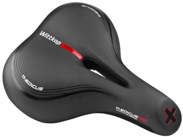 Wittkop Medicus Twin 3.0 fietszadel – City/Trekking – Zwart