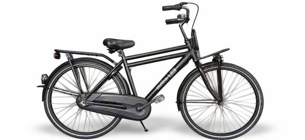 Cortina U4 Jongensfiets 26 inch – 3 Versnellingen – Mat Zwart