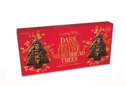 Shortbread met chocolade