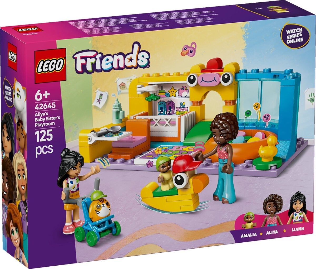 LEGO  Friends - Speelkamer van Aliya's zusje