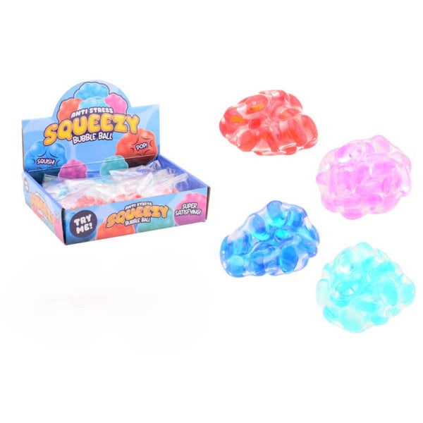 🌈 Squeezy Bubble Ball – Anti-Stress & Fidget