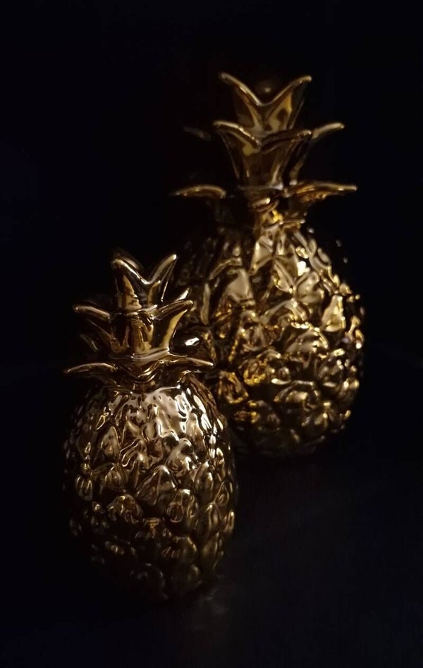 gouden ananas  beeldjes