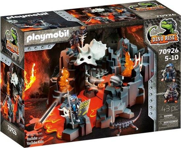 🦖 PLAYMOBIL Dino Rise – Lava Fortress – 70926