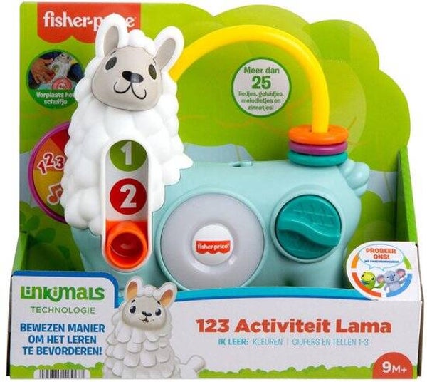 🦙🌈 Fisher-Price Linkimals 1-2-3 Activiteitenlama