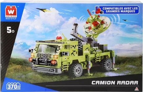 Wise Block vrachtwagen met 1 soldaat