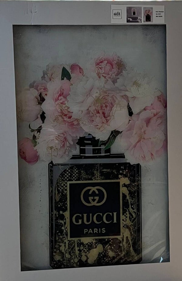 Black & Gold Perfume Art