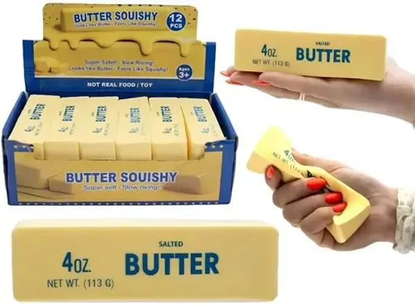 Squishy butter stick - Slow rising knijpspeelgoed