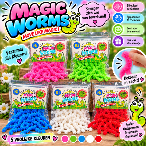 Magic Worms – Bewegende Toverworm