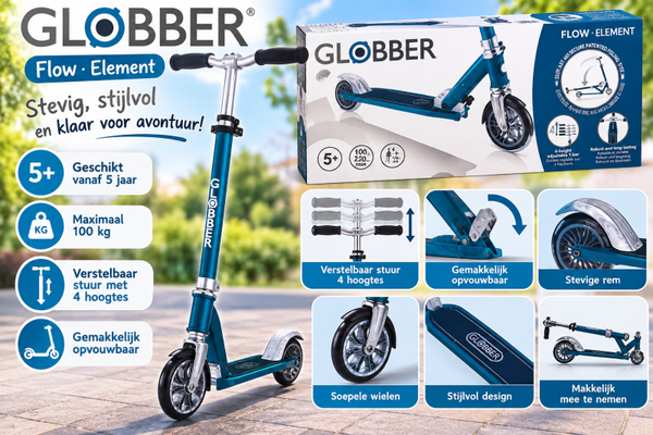 🛴 Globber Step – Opvouwbaar