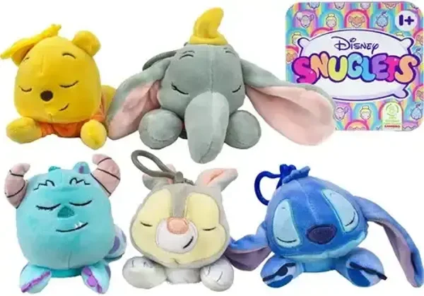 🧸 Disney Snuglets Pluche Bagclip