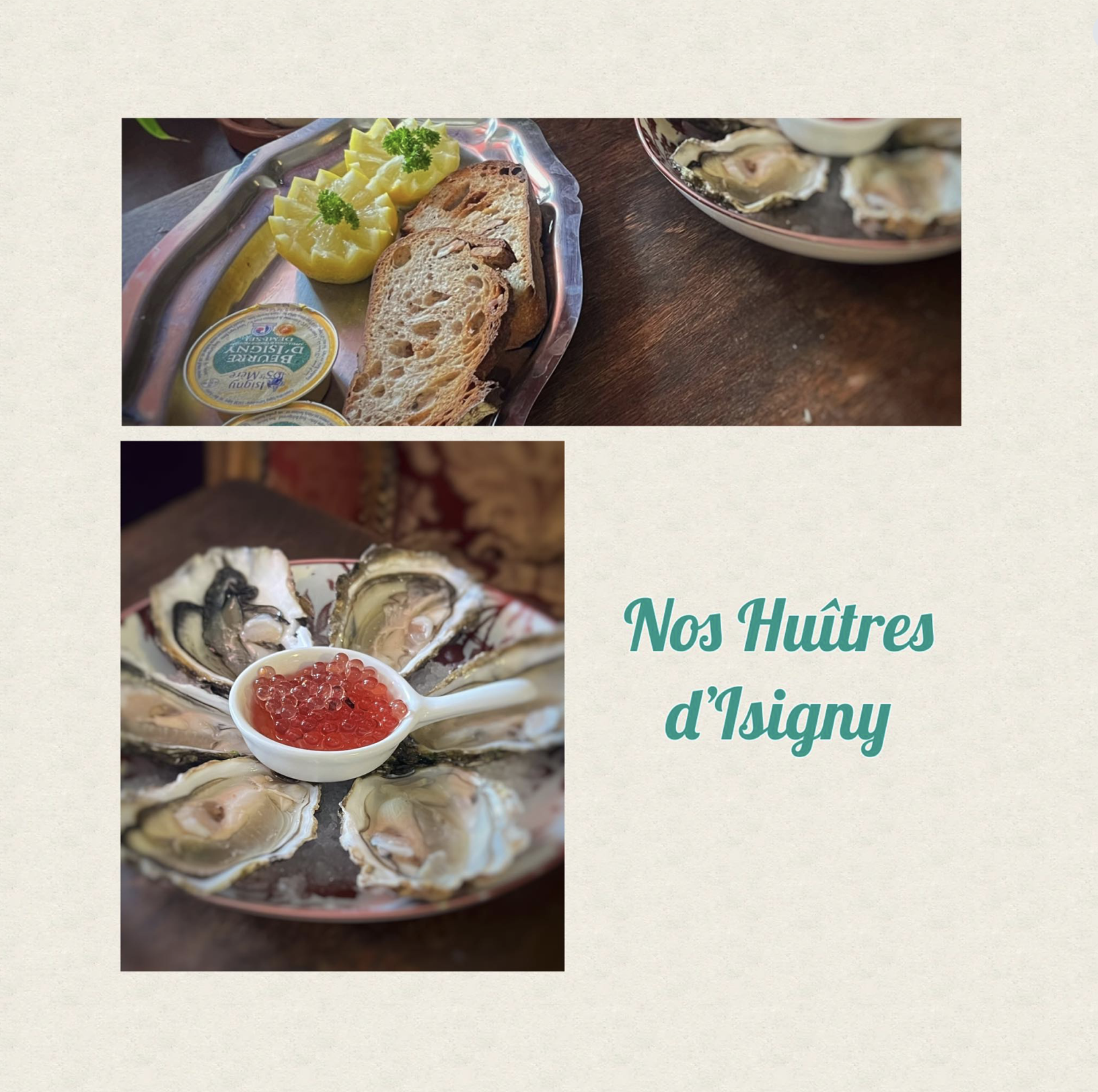 Nos Huîtres d'Isigny 🦪