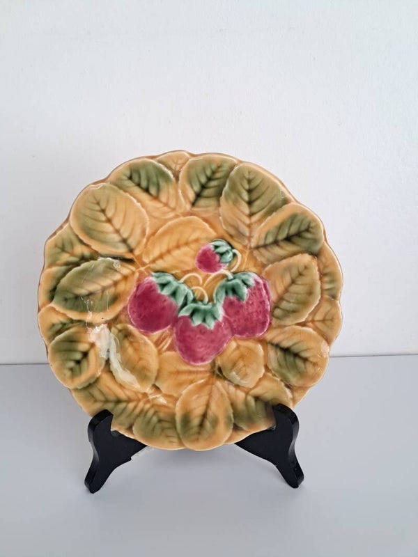 Assiette Barbotine