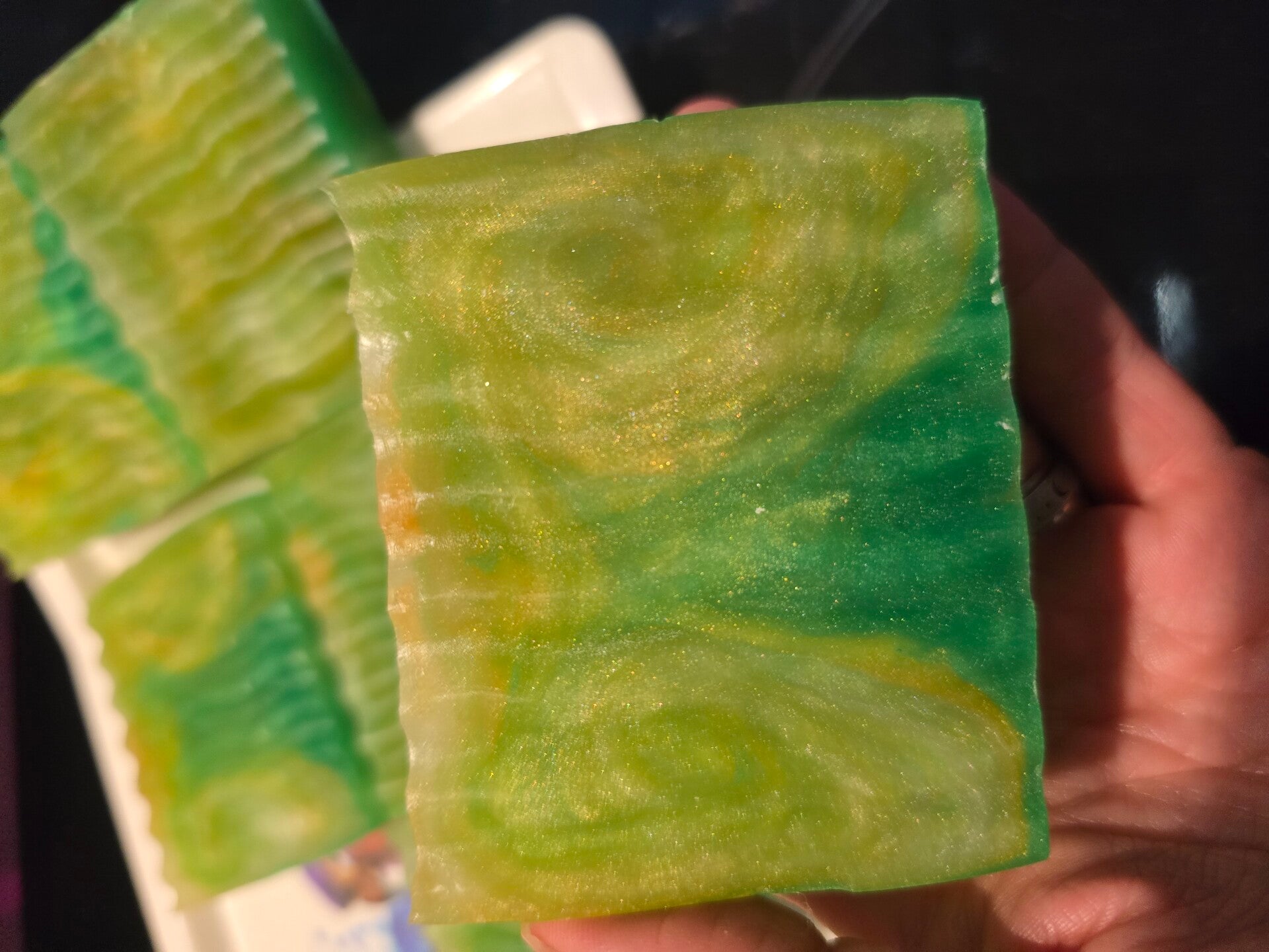 Lemon and lime bar