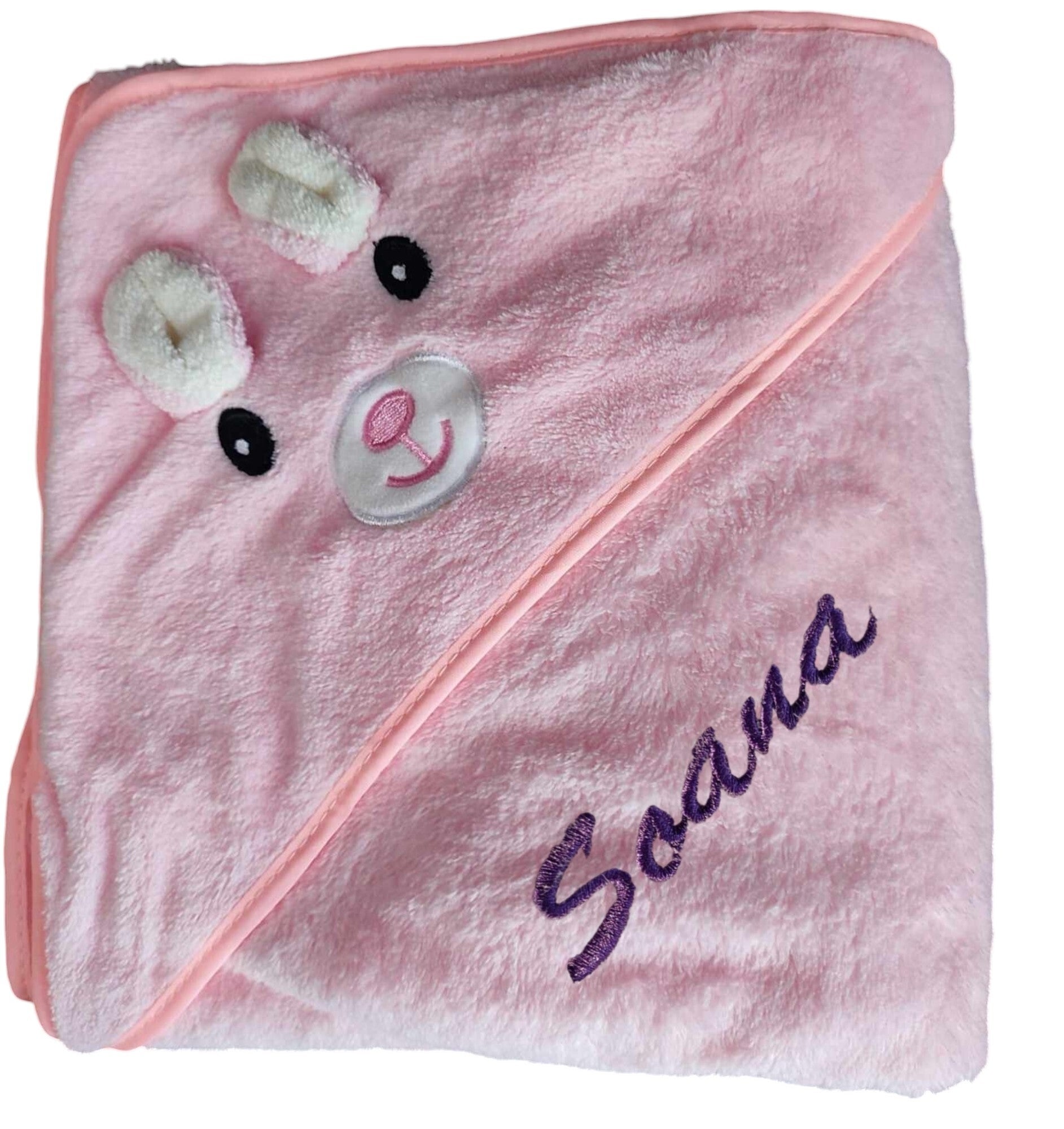 Serviette bébé personnalisée avec Prénom